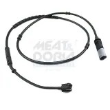 Warnkontakt, Bremsbelagverschleiß Hinterachse MEAT & DORIA 212040