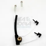 Warnkontakt, Bremsbelagverschleiß Vorderachse rechts Vorderachse links MEAT & DORIA 212070