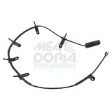 Warnkontakt, Bremsbelagverschleiß Vorderachse rechts Vorderachse links MEAT & DORIA 212082