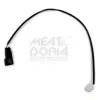 Warnkontakt, Bremsbelagverschlei&szlig; Vorderachse Hinterachse MEAT & DORIA 212116