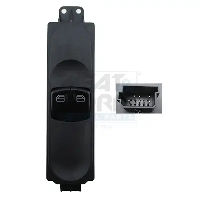 Schalter, Fensterheber 12 V vorne links MEAT & DORIA 26363