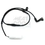 Warnkontakt, Bremsbelagverschleiß Hinterachse rechts Hinterachse links MEAT & DORIA 212133