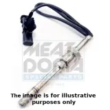 Sensor, Abgastemperatur MEAT & DORIA 12008E
