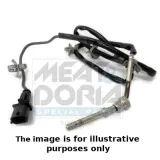 Sensor, Abgastemperatur MEAT & DORIA 12094E