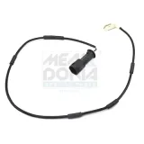 Warnkontakt, Bremsbelagverschleiß Vorderachse rechts Vorderachse links MEAT & DORIA 212155