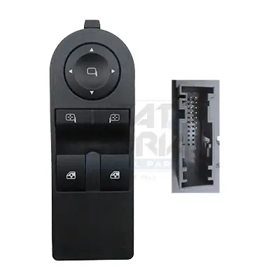 Schalter, Fensterheber vorne links MEAT & DORIA 26393 Bild Schalter, Fensterheber vorne links MEAT & DORIA 26393