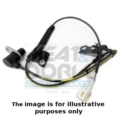 Sensor, Raddrehzahl Vorderachse rechts MEAT & DORIA 90566E Bild Sensor, Raddrehzahl Vorderachse rechts MEAT & DORIA 90566E