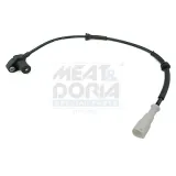 Sensor, Raddrehzahl Vorderachse rechts Vorderachse links MEAT & DORIA 90994