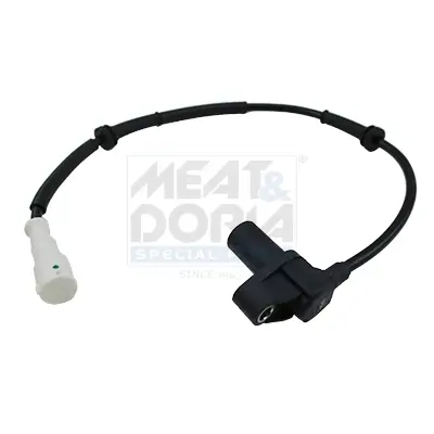Sensor, Raddrehzahl Vorderachse rechts Vorderachse links MEAT & DORIA 901021