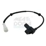 Sensor, Raddrehzahl Vorderachse rechts Vorderachse links MEAT & DORIA 901021