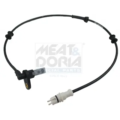 Sensor, Raddrehzahl Hinterachse links MEAT & DORIA 901022