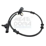 Sensor, Raddrehzahl Hinterachse rechts MEAT & DORIA 901038