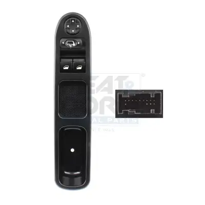 Schalter, Fensterheber 12 V vorne links MEAT & DORIA 26455