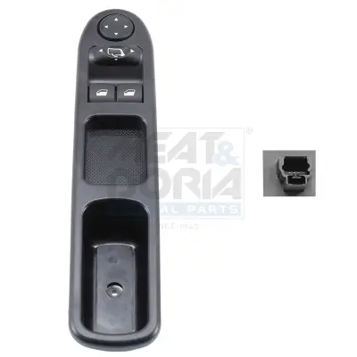 Schalter, Fensterheber 12 V vorne links MEAT & DORIA 26457