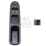 Schalter, Fensterheber 12 V vorne links MEAT & DORIA 26457