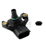 Sensor, Raddrehzahl Vorderachse rechts Vorderachse links Vorderachse rechts Vorderachse links MEAT & DORIA 90648