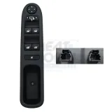 Schalter, Fensterheber 12 V vorne links MEAT & DORIA 26469