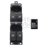 Schalter, Fensterheber 12 V vorne links MEAT & DORIA 26480