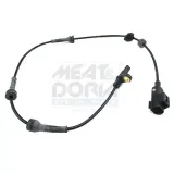 Sensor, Raddrehzahl Hinterachse rechts Hinterachse links MEAT & DORIA 901088