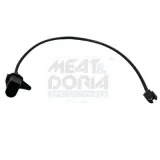 Warnkontakt, Bremsbelagverschleiß Vorderachse rechts Vorderachse links MEAT & DORIA 212170