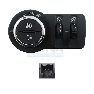 Schalter, Hauptlicht MEAT & DORIA 23876