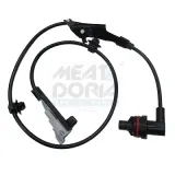 Sensor, Raddrehzahl Hinterachse rechts MEAT & DORIA 901146