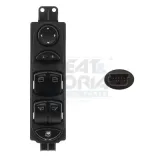 Schalter, Fensterheber vorne links MEAT & DORIA 26557