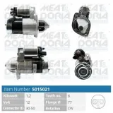 Starter 12 V 1,2 kW MEAT & DORIA 5015021