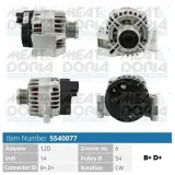 Generator 14 V MEAT & DORIA 5540077
