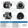 Generator 14 V MEAT & DORIA 5560119