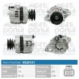 Generator 14 V MEAT & DORIA 5520121