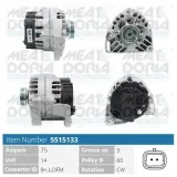 Generator 14 V MEAT & DORIA 5515133
