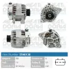 Generator 14 V MEAT & DORIA 5540138