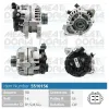 Generator 14 V MEAT & DORIA 5510156