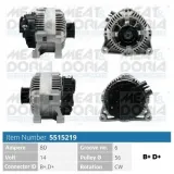 Generator 14 V MEAT & DORIA 5515219