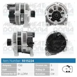Generator 14 V MEAT & DORIA 5515224