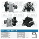 Generator 14 V MEAT & DORIA 5515240