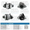 Generator 14 V MEAT & DORIA 5532244