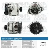 Generator 14 V MEAT & DORIA 5510260