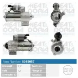 Starter 12 V 2,2 kW MEAT & DORIA 5015057