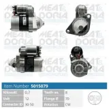 Starter 12 V 0,7 kW MEAT & DORIA 5015079