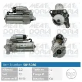 Starter 12 V 2,2 kW MEAT & DORIA 5015086