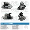 Starter 12 V 1 kW MEAT & DORIA 5040136