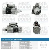 Starter 12 V 2,2 kW MEAT & DORIA 5035141