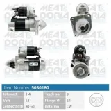 Starter 12 V 1,4 kW MEAT & DORIA 5030180