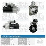 Lambdasonde Abgaskrümmer MEAT & DORIA 81930