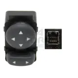 Schalter, Außenspiegelverstellung Innenraum MEAT & DORIA 206158