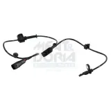 Sensor, Raddrehzahl Vorderachse rechts Vorderachse links MEAT & DORIA 901163