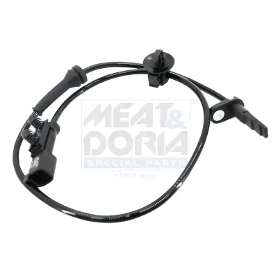 Sensor, Raddrehzahl Hinterachse rechts Hinterachse links MEAT & DORIA 901183