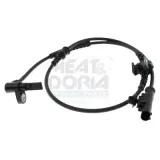 Sensor, Raddrehzahl Vorderachse MEAT & DORIA 901184